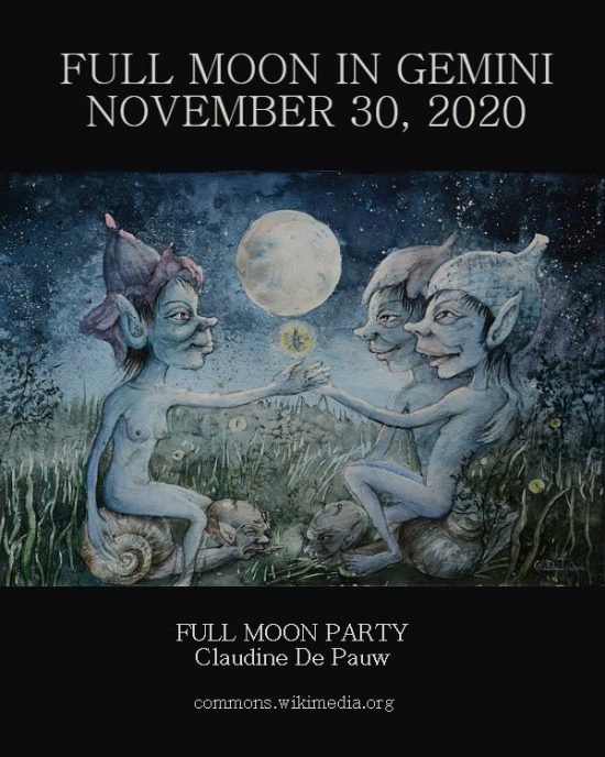 Daily Horoscope: Full Moon in Gemini, November 30, 2020