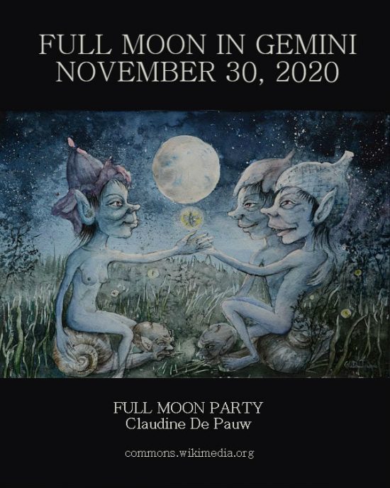 Daily Horoscope: Full Moon in Gemini, November 30, 2020