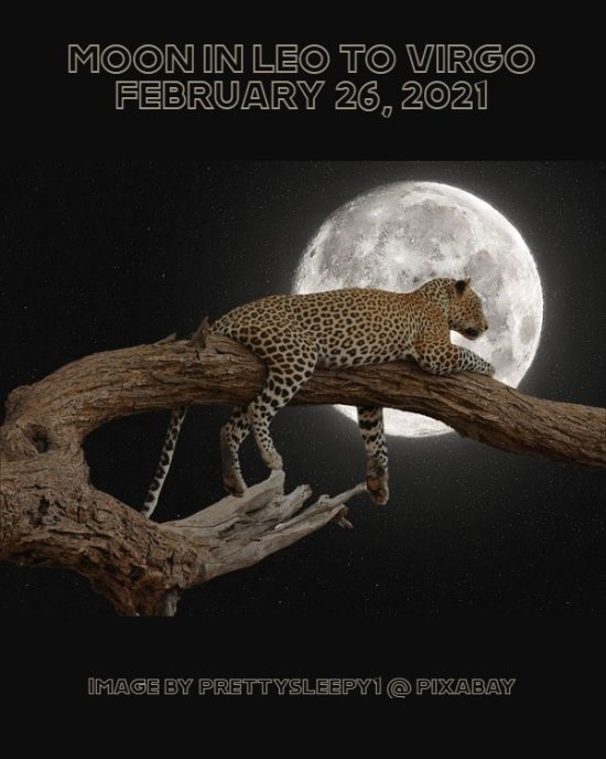 Daily Horoscope: Moon in Leo to Virgo, February 26, 2021