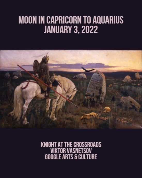 Daily Horoscope: Moon in Capricorn to Aquarius, January 3, 2021