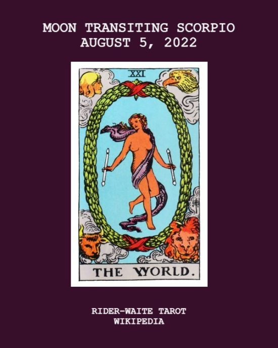 Daily Horoscope: Moon Transiting Scorpio, August 5, 2022