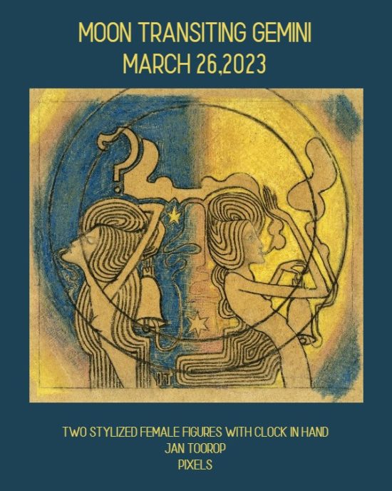 Daily Horoscope: Moon Transiting Gemini, March 26, 2023