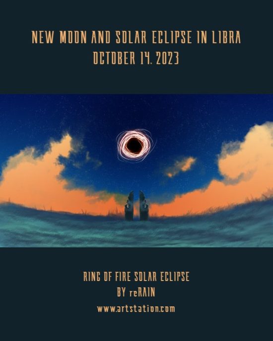 Daily Horoscope: New Moon & Solar Eclipse in Libra, October 14, 2023