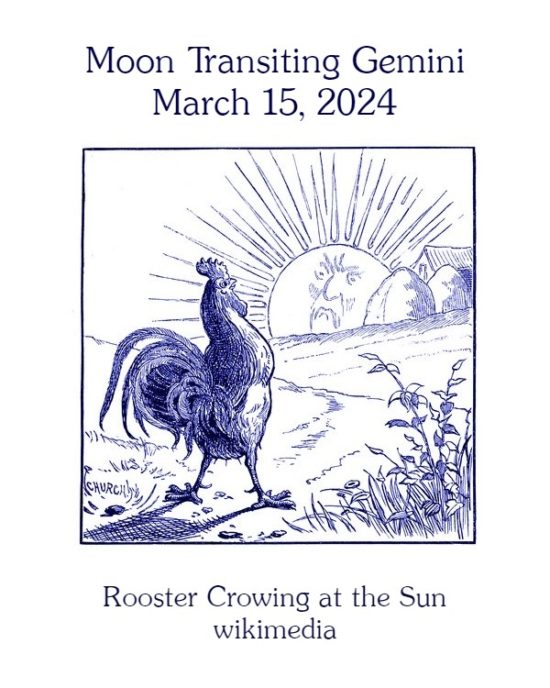 Daily Horoscope: Moon Transiting Gemini, March 15, 2024