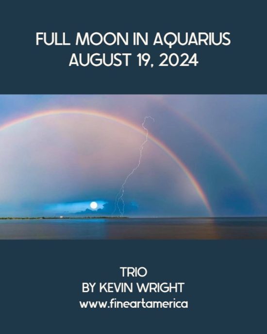 Daily Horoscope: Full Moon in Aquarius, August 19, 2024