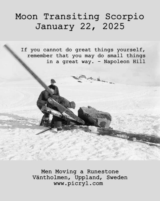 Daily Horoscope: Moon Transiting Scorpio, January 22, 2025