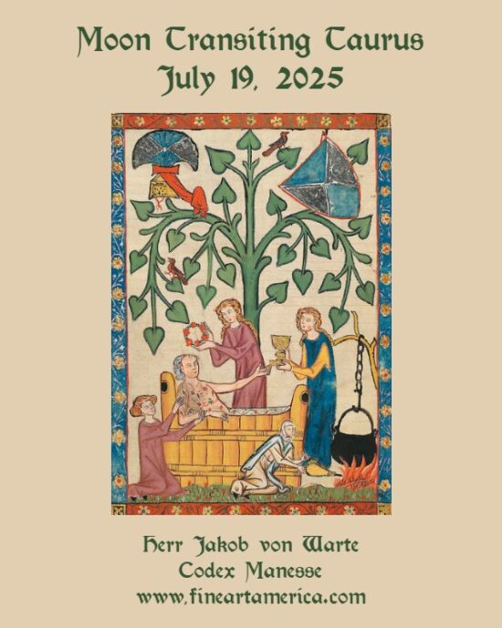 Daily Horoscope: Moon Transiting Taurus, July 19, 2025